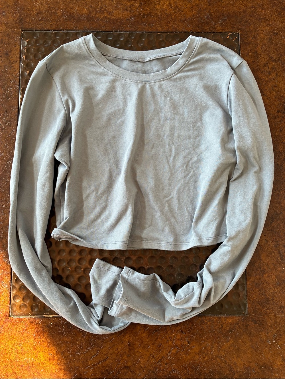 Alo yoga - alosoft crop long sleeve - small